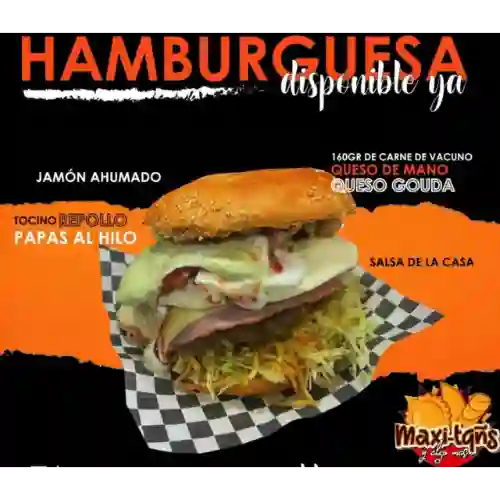 Hamburguesa Tradicional de Carne Casera