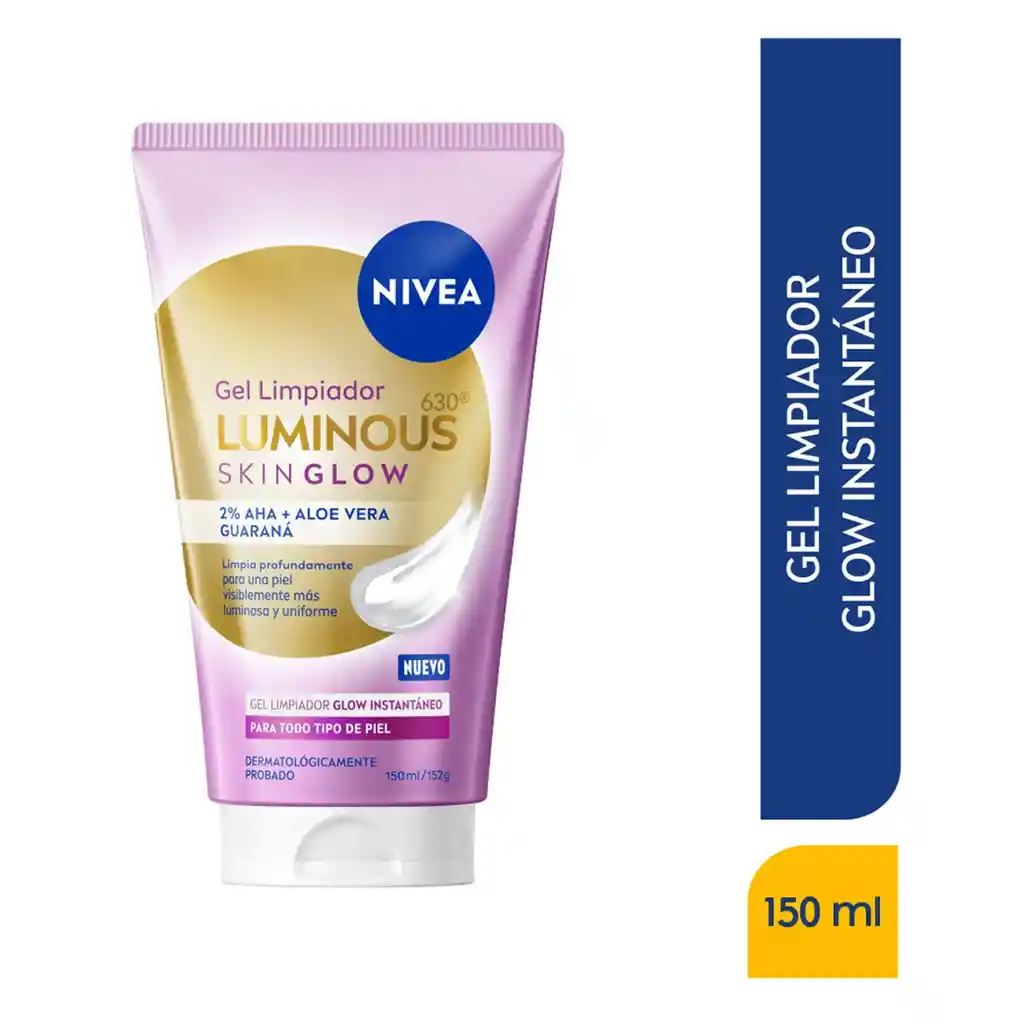 Gel Limpiador Nivea Luminous Skin Glow