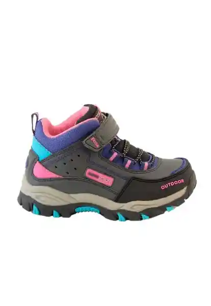 Zapatillas Outdoor Caña Andante Niña Gris 25 861 Ficcus