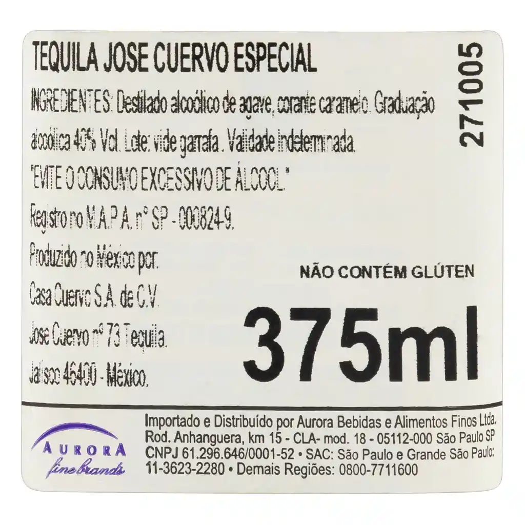 Jose Cuervotequila Especial Reposado