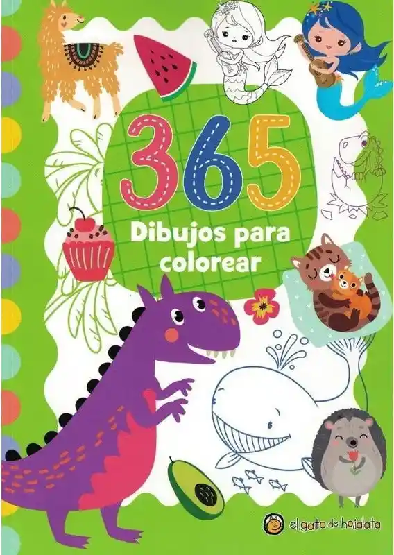 Libro 365 Dibujos Para Colorear