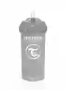 Twistshake Vaso Con Bombilla Straw Cup Gris Capacidad 360 mL