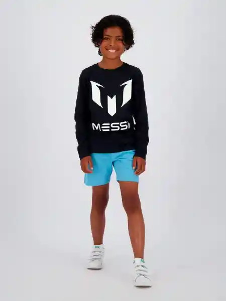 Messi Polera Manga Larga Serto V26 Negro 12