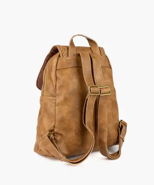 Lounge Mochila Trenzada Camel