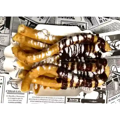 6 Churros Bañados Tradicionales
