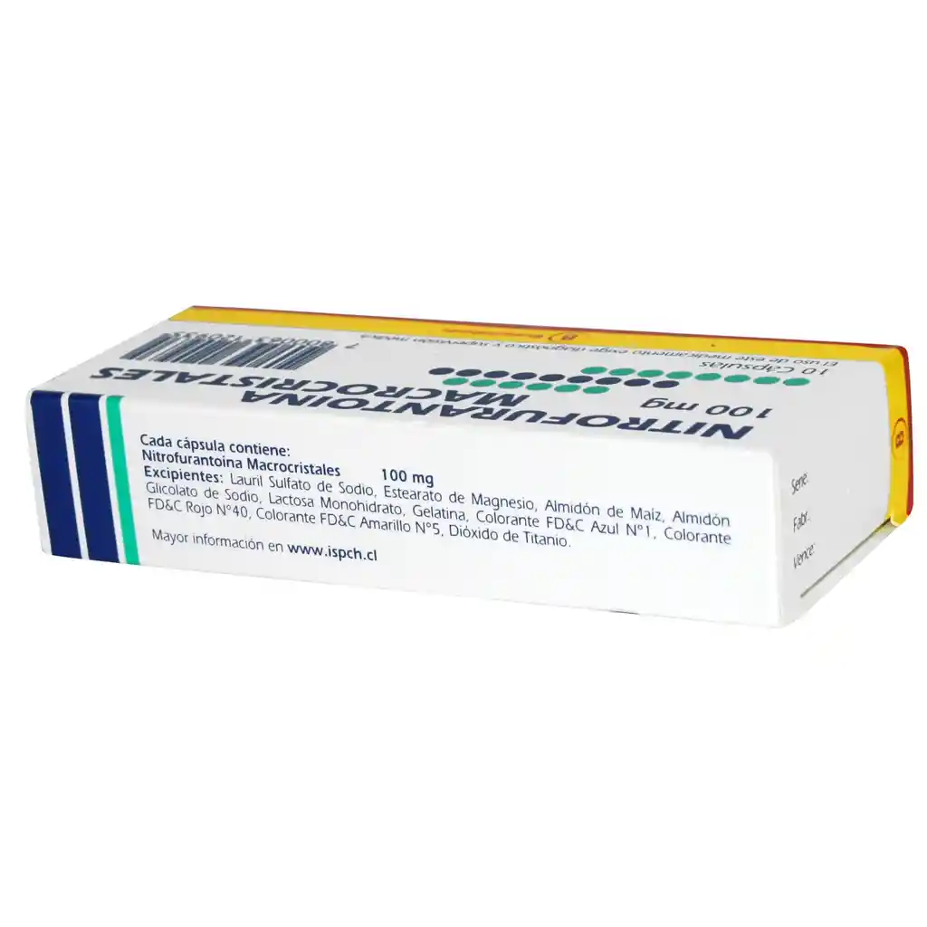 Bioequivalente Nitrofurantoina Macrocristales (100 mg)