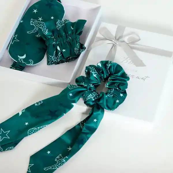 Kit Accesorios Dream Estampado Verde Bbz Barbizon