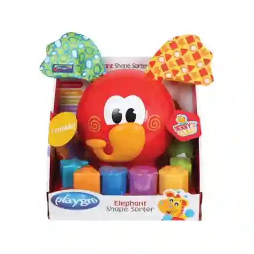 Playgro Elefante Clasifica y Aprende - 5051680262
