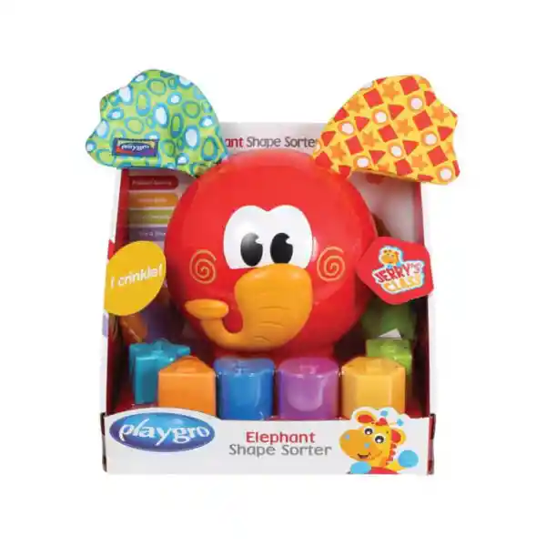 Playgro Elefante Clasifica y Aprende - 5051680262