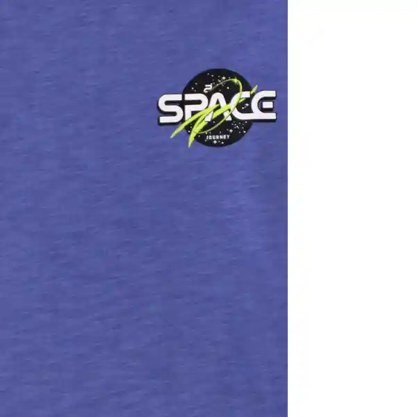 Polera Slub Cosmic 236 Morado 4 Años Ficcus