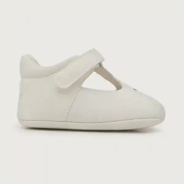 Zapatos Reina Bebé de Vestir Niña Blanco Talla 17 Opaline