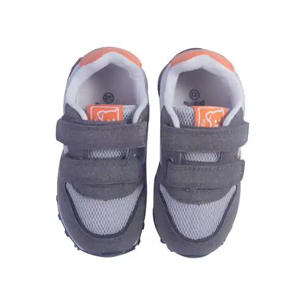 Zapatillas Bebe Niño Gris oscuro Pillin 22