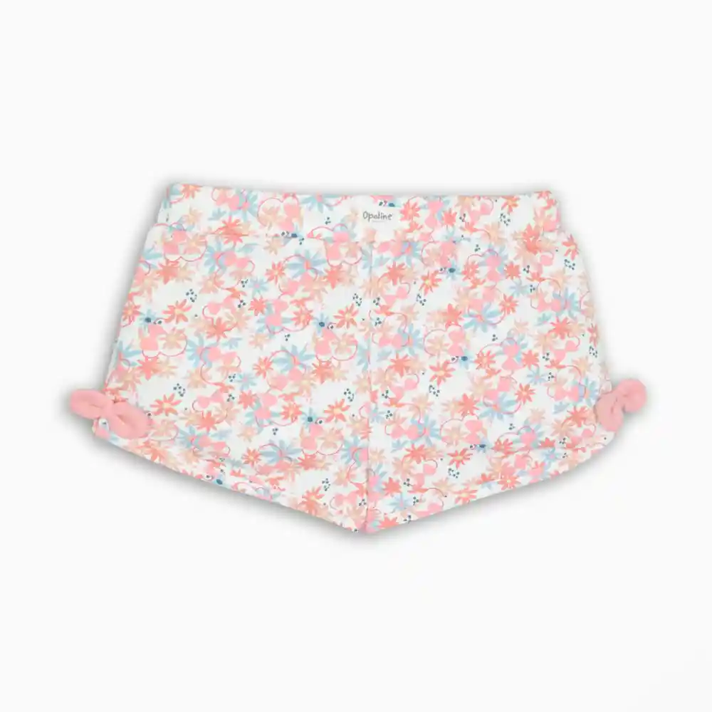 Short De Disney Niña Naranjo Talla 4a