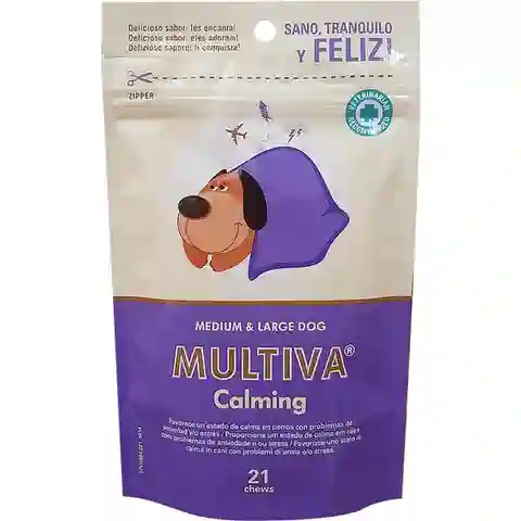 Multiva Snack Para Perro Calming Medianos y Grandes