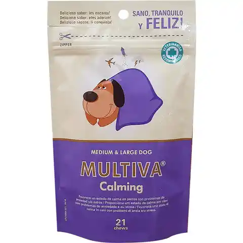 Multiva Snack Para Perro Calming Medianos y Grandes