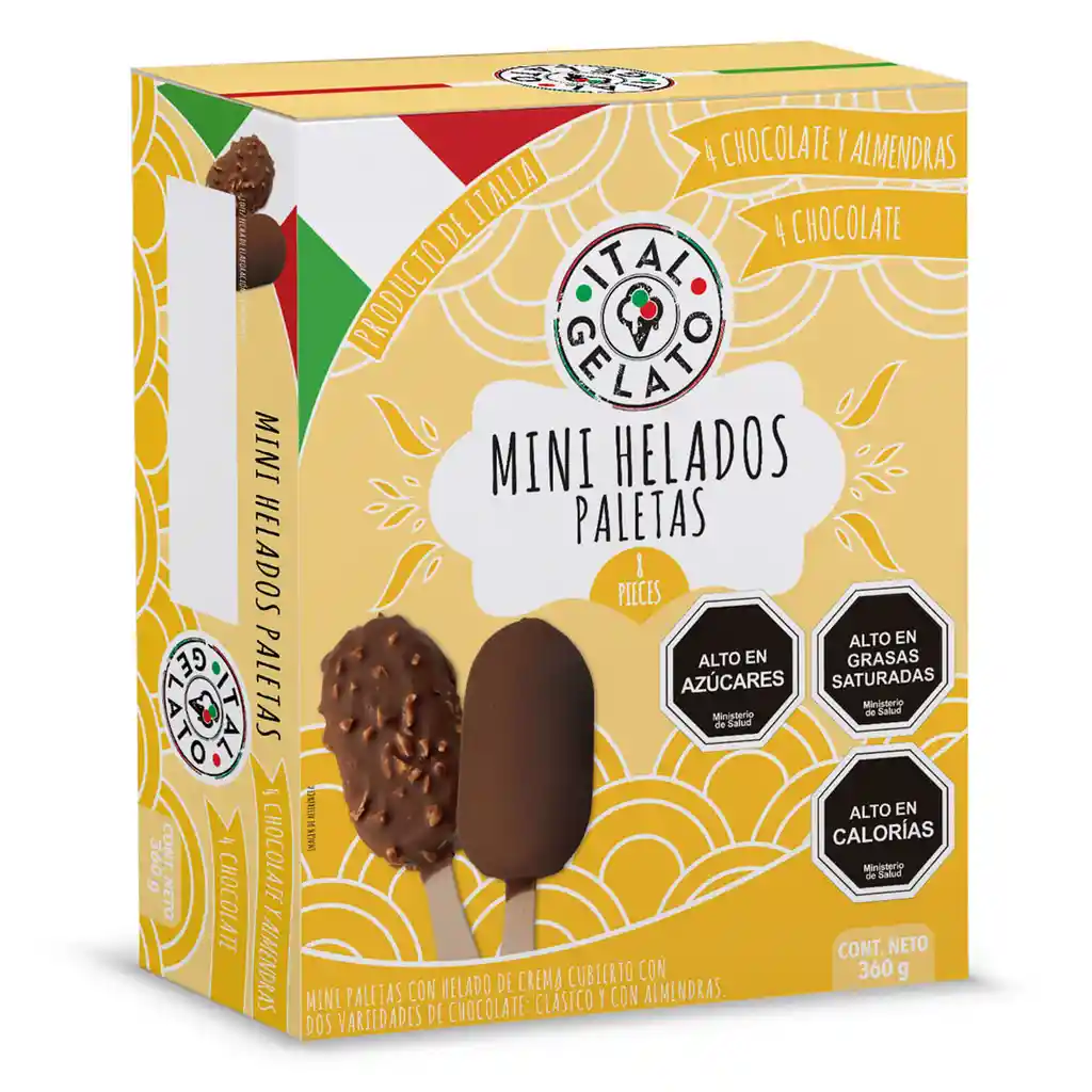 Helados Multipack Mix Paleta 8 Un.