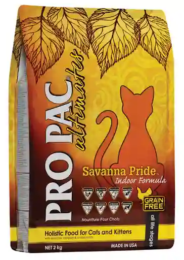 Pro Pac Alimento para Gato Ultimates Savanna Grain Free