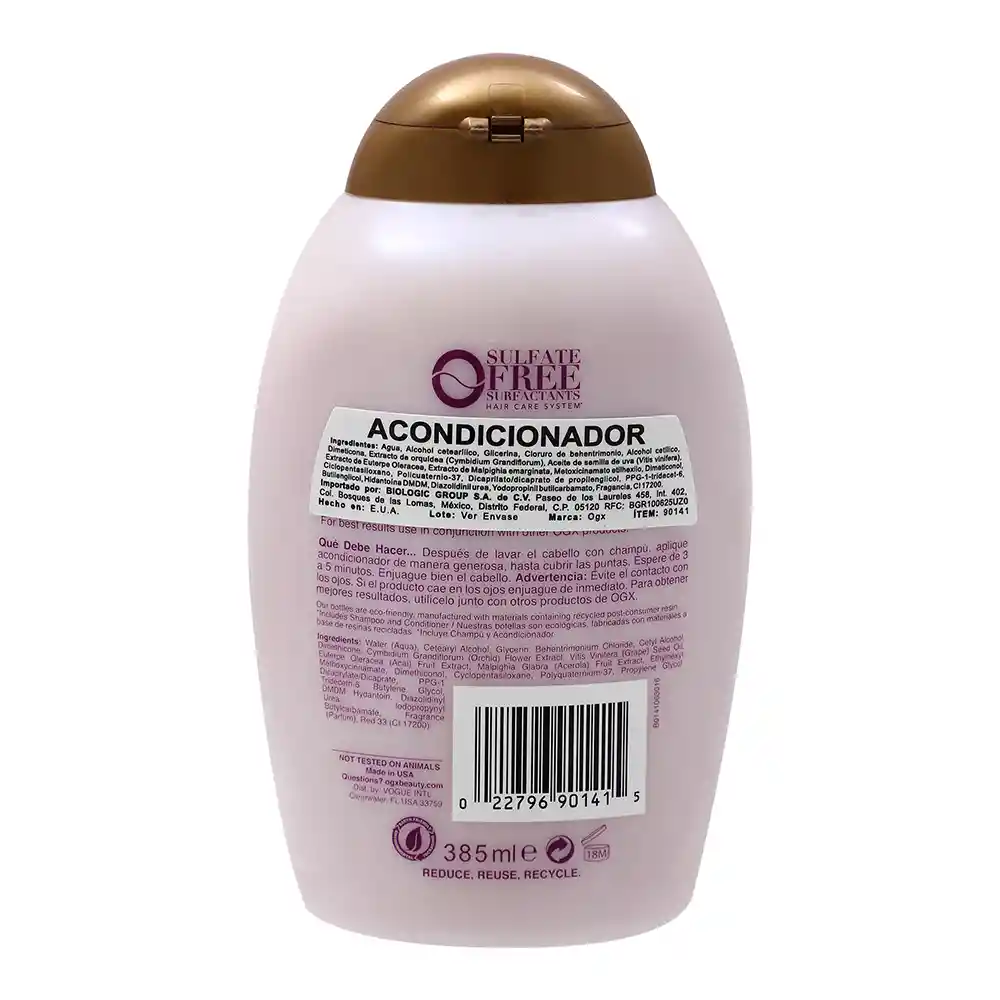 Organix Acondicionador Orchid