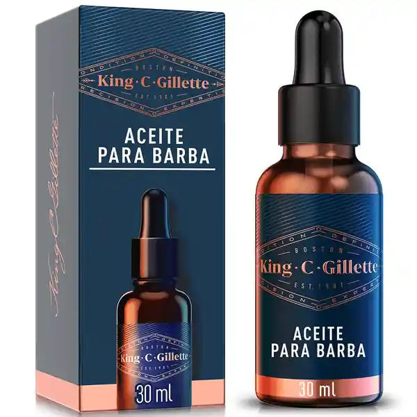 King C. Aceite de Argan Para Barba