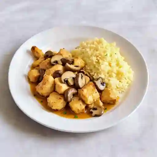 Pollo champiñon