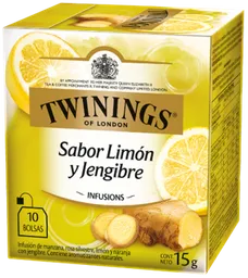 Twining Infusión Limón y Jengibre 10 Und