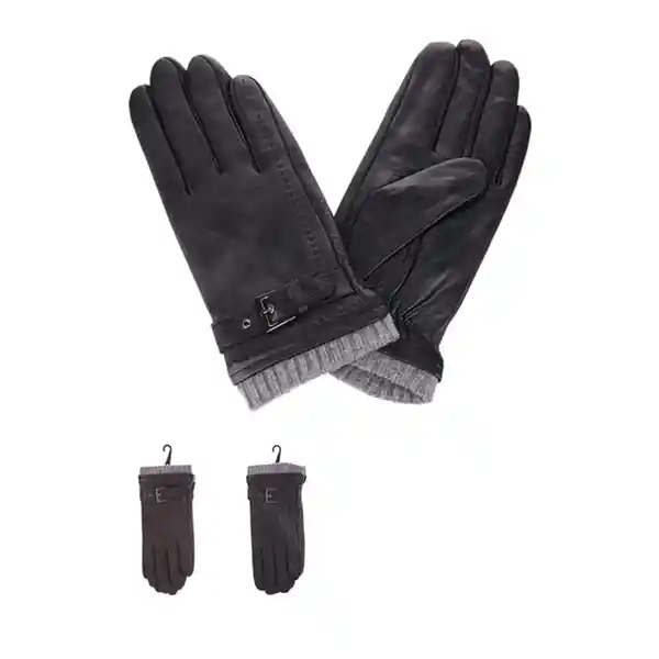 Guantes de Piel Para Hombre 24.5 10.5 cm Miniso