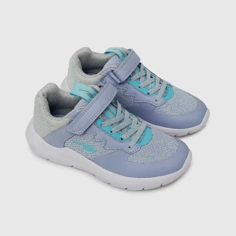 Zapatillas Deportiva Caña Baja Niña Morado Talla 29