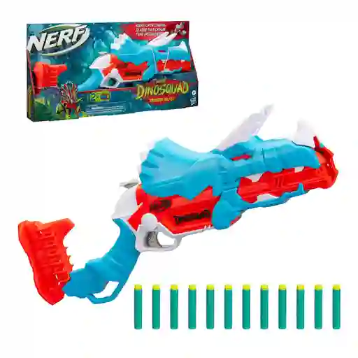 Nerf Disparador Dardos Dinosquad Tricera Blast