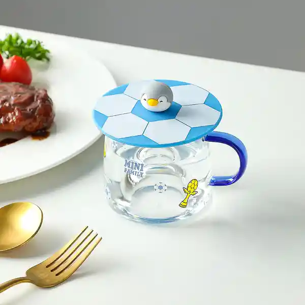 Taza Con Tapa Miniso