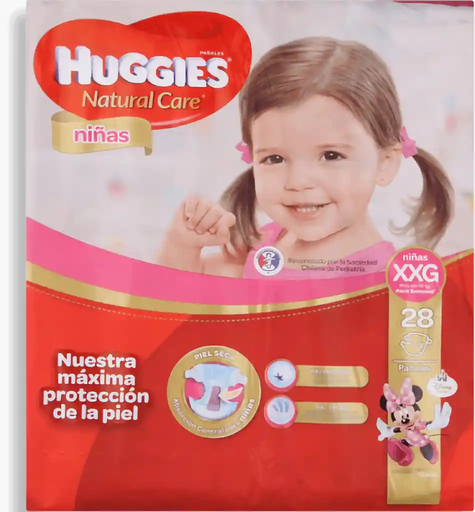 Huggies Pañales Infantil Niña XXG