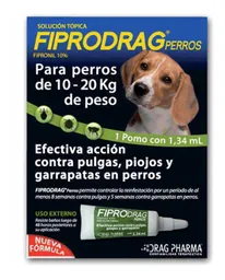 Fiprodrag Insecticida (10 %) Solución Tópica para Perros 