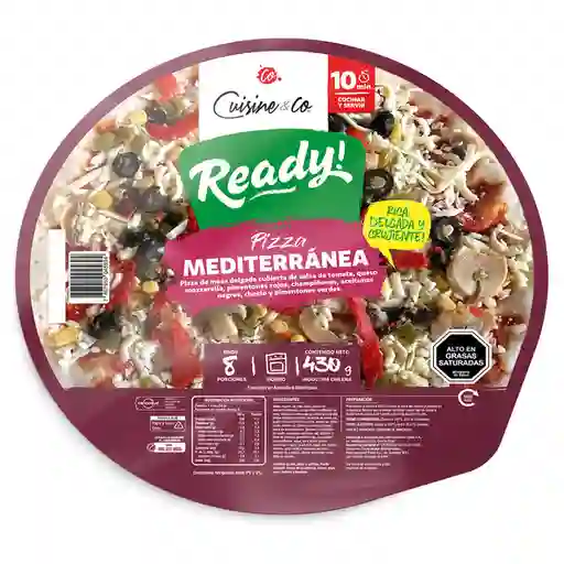 Pizza Mediterránea Cuisine & Co