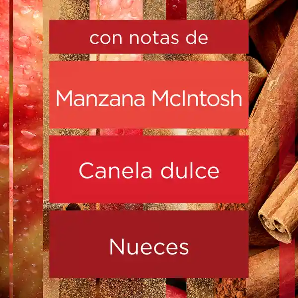 Aromatizante varitas difusoras Glade Varitas Manzana y Canela 100ml