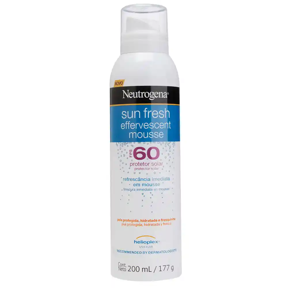 Neutrogena Protector Solar Sun Fresh Effervescent Fps 60