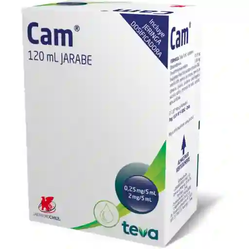 Cam Jarabe (0.25 mg/2 mg)