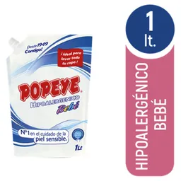 Popeye Detergente Líquido Hipoalergénico Bebé 