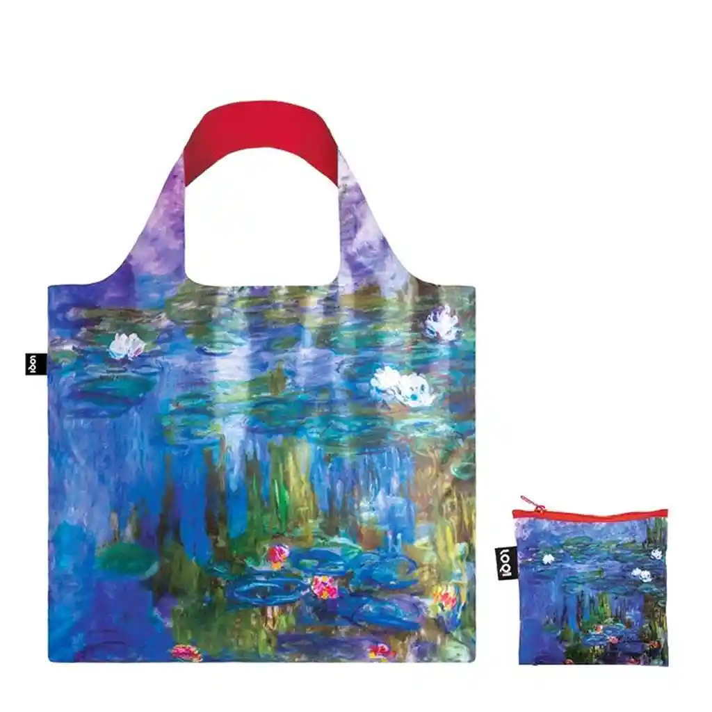 Loqi Bolsa Monet Water Lilies Colección Museo
