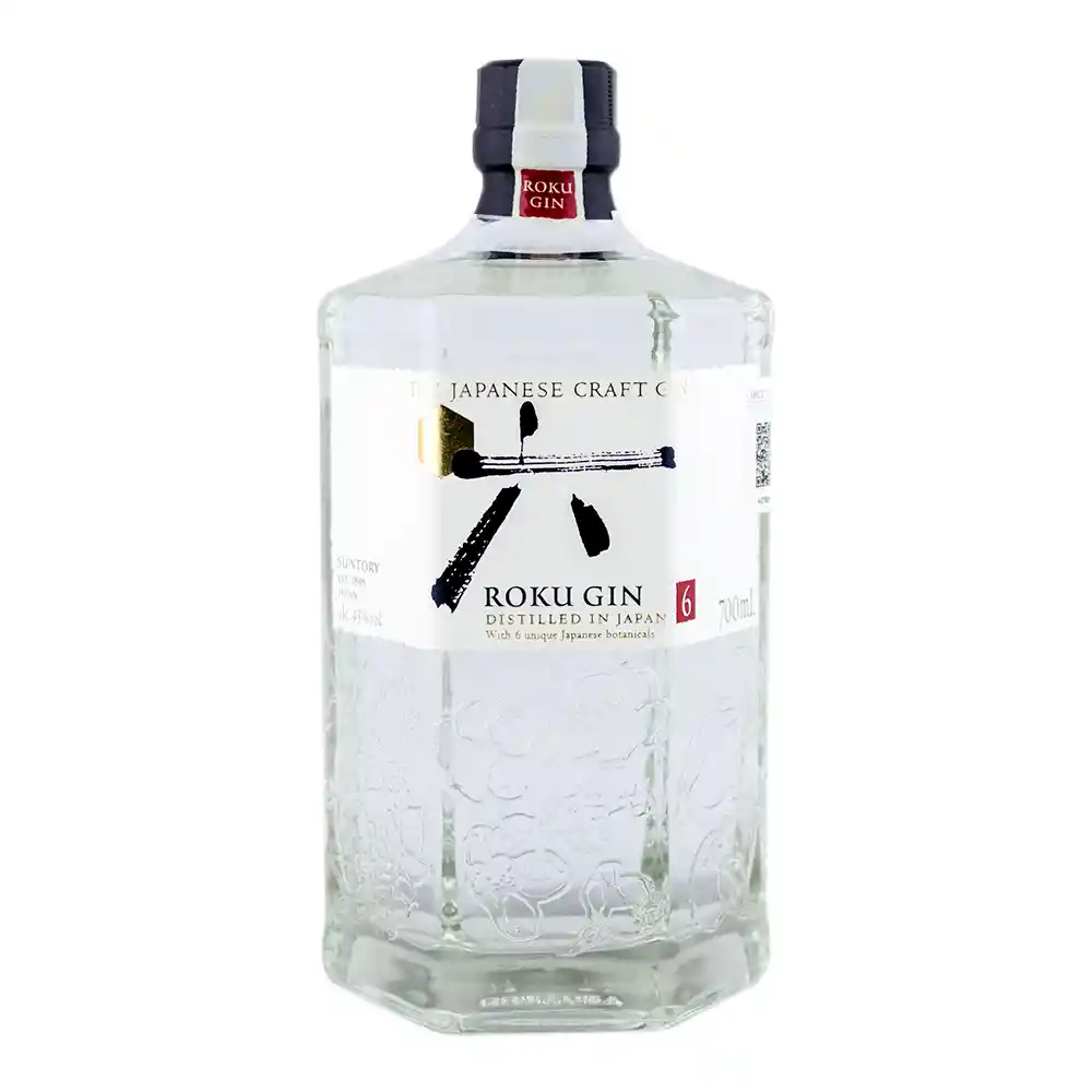 Roku Gin Ginebra Artesanal Japonesa 700 ml