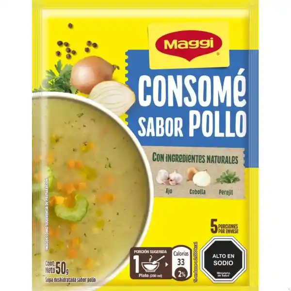 Maggi Consome Familiar Sabor Pollo