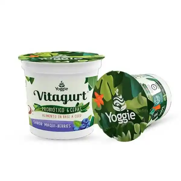 Yoggie Yogurt Vegetal Maqui Berries