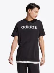 Adidas Polera H M Lin Sj T Negro Talla L IC9274