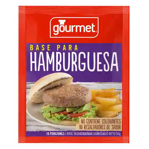 Gourmet Base Deshidratada para Preparar Hamburguesa