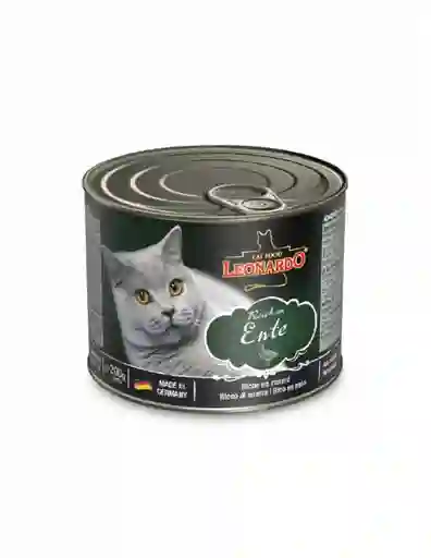 Leonardo Alimento Húmedo Para Gato Adulto Sabor Pato