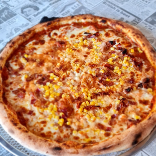 Pizza Tocino Choclo (35cms)
