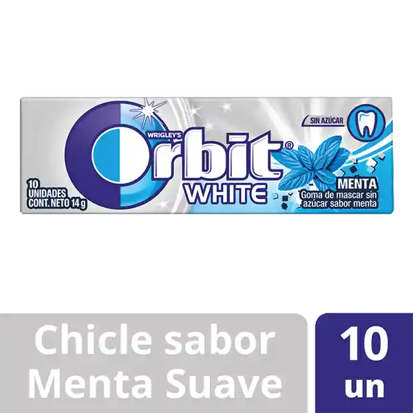 Orbit Goma de Mascar Menta Suave