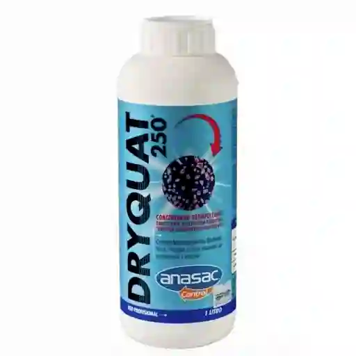 Anasac Desinfectante Dryquat 250 (Amonio Cuaternario) 1 L