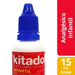Kitadol Analgésico Infantil Gotas (100 mg)