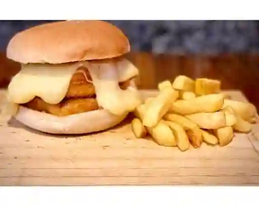 Pollo Luco+Papas Fritas