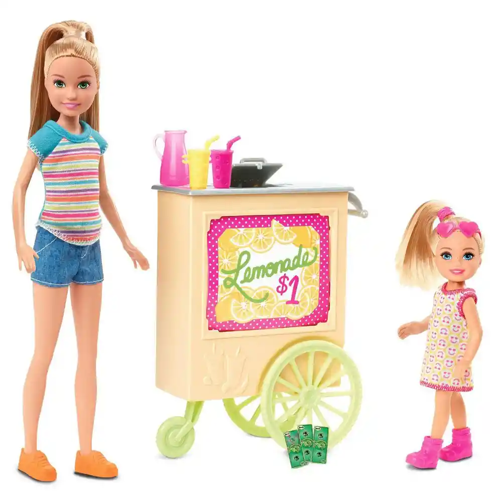 Barbie Juguete Stacie Stand de Limonada