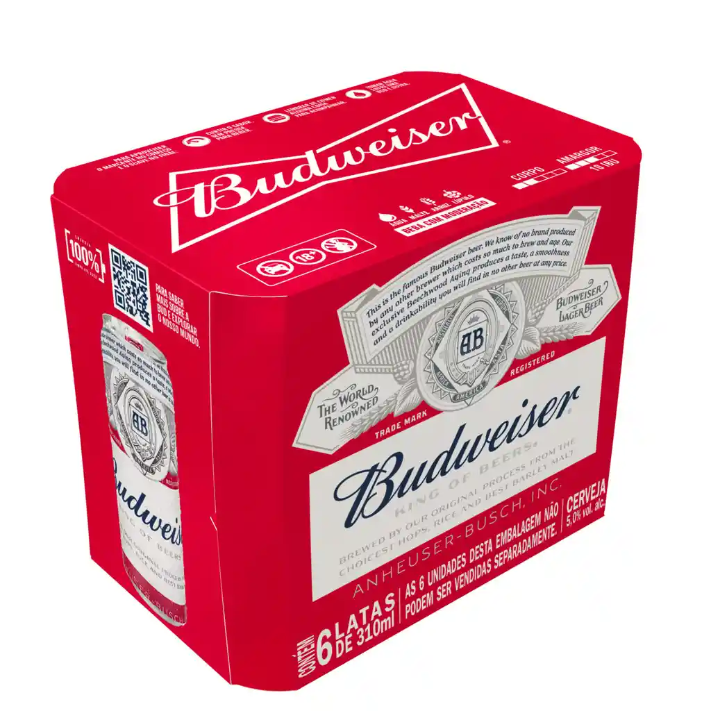 Budweiser Sick Packlata Grande 740 Cc